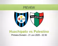 Huachipato Palestino betting prediction (22 June 2025)