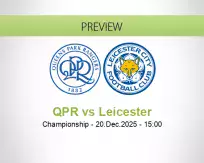 QPR Leicester betting prediction (20 December 2025)