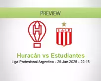 Huracán Estudiantes betting prediction (30 January 2025)