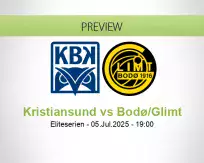 Kristiansund Bodø/Glimt betting prediction (05 July 2025)