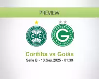 Coritiba Goiás betting prediction (13 September 2025)