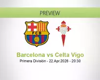 Barcelona vs Celta Vigo