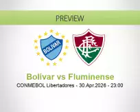 Bolívar vs Fluminense