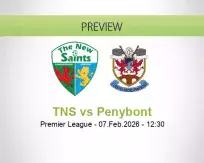 TNS Penybont betting prediction (07 February 2026)