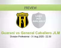 Guaraní General Caballero JLM betting prediction (01 September 2025)