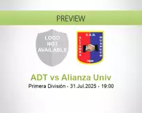 ADT Alianza Univ betting prediction (31 July 2025)