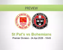 St Pat's Bohemians betting prediction (25 April 2026)