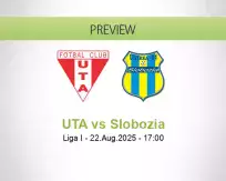 UTA Slobozia betting prediction (22 August 2025)