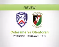 Coleraine Glentoran betting prediction (19 September 2025)