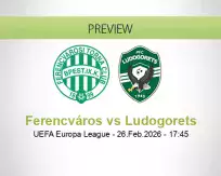 Ferencváros vs Ludogorets