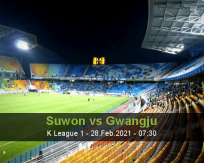 Suwon Gwangju betting prediction (28 February 2021)