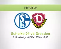 Schalke 04 Dresden betting prediction (07 February 2026)