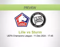 Lille Sturm betting prediction (11 December 2024)