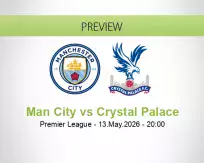 Man City vs Crystal Palace