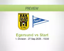 Egersund Start betting prediction (27 September 2025)