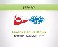 Fredrikstad Molde betting prediction (12 July 2025)