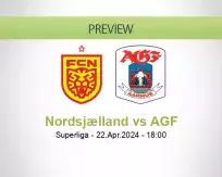 Nordsjælland AGF betting prediction (22 April 2024)