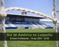 Sol de América Luqueño betting prediction (19 April 2024)
