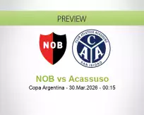 NOB Acassuso betting prediction (30 March 2026)