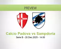 Calcio Padova Sampdoria betting prediction (20 December 2025)