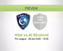 Hilal vs Al Kholood