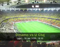 Dinamo U Cluj betting prediction (18 January 2026)