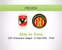 Ahly vs Tunis