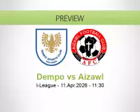 Dempo Aizawl betting prediction (11 April 2026)