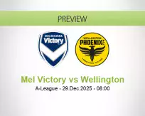 Mel Victory vs Wellington