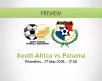 South Africa vs Panama