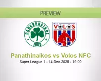 Panathinaikos Volos NFC betting prediction (14 December 2025)