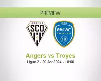 Angers Troyes betting prediction (20 April 2024)