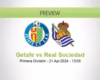 Getafe Real Sociedad betting prediction (21 April 2024)
