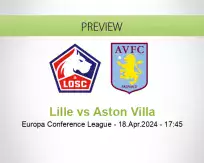 Lille Aston Villa betting prediction (18 April 2024)