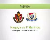 Nagoya F Marinos betting prediction (30 March 2024)