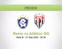Remo Atlético GO betting prediction (21 September 2025)