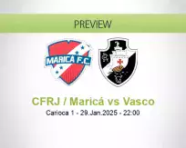 CFRJ / Maricá Vasco betting prediction (30 January 2025)