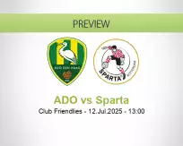 ADO Sparta betting prediction (12 July 2025)