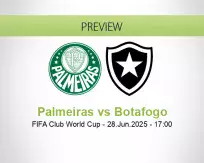 Palmeiras Botafogo betting prediction (28 June 2025)