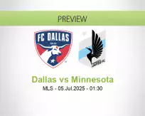 Dallas Minnesota betting prediction (05 July 2025)
