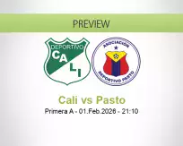 Cali Pasto betting prediction (01 February 2026)