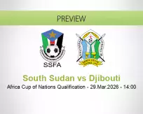 South Sudan Djibouti betting prediction (29 March 2026)