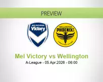Mel Victory vs Wellington