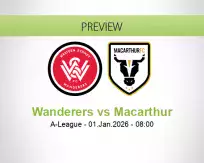 Wanderers Macarthur betting prediction (01 January 2026)