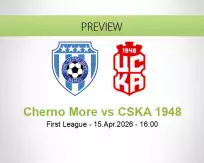 Cherno More vs CSKA 1948