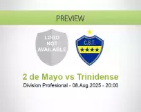 2 de Mayo Trinidense betting prediction (09 August 2025)