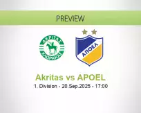 Akritas APOEL betting prediction (20 September 2025)