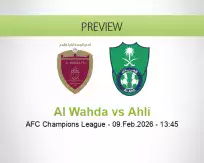 Al Wahda vs Ahli