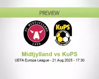 Midtjylland vs KuPS