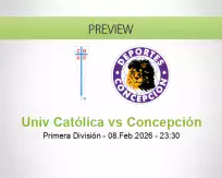 Univ Católica Concepción betting prediction (08 February 2026)